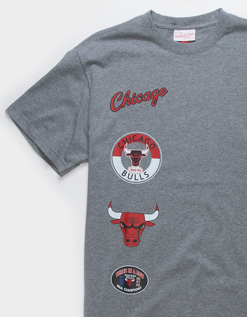 MITCHELL & NESS Chicago Bulls Mens Tee image number 3