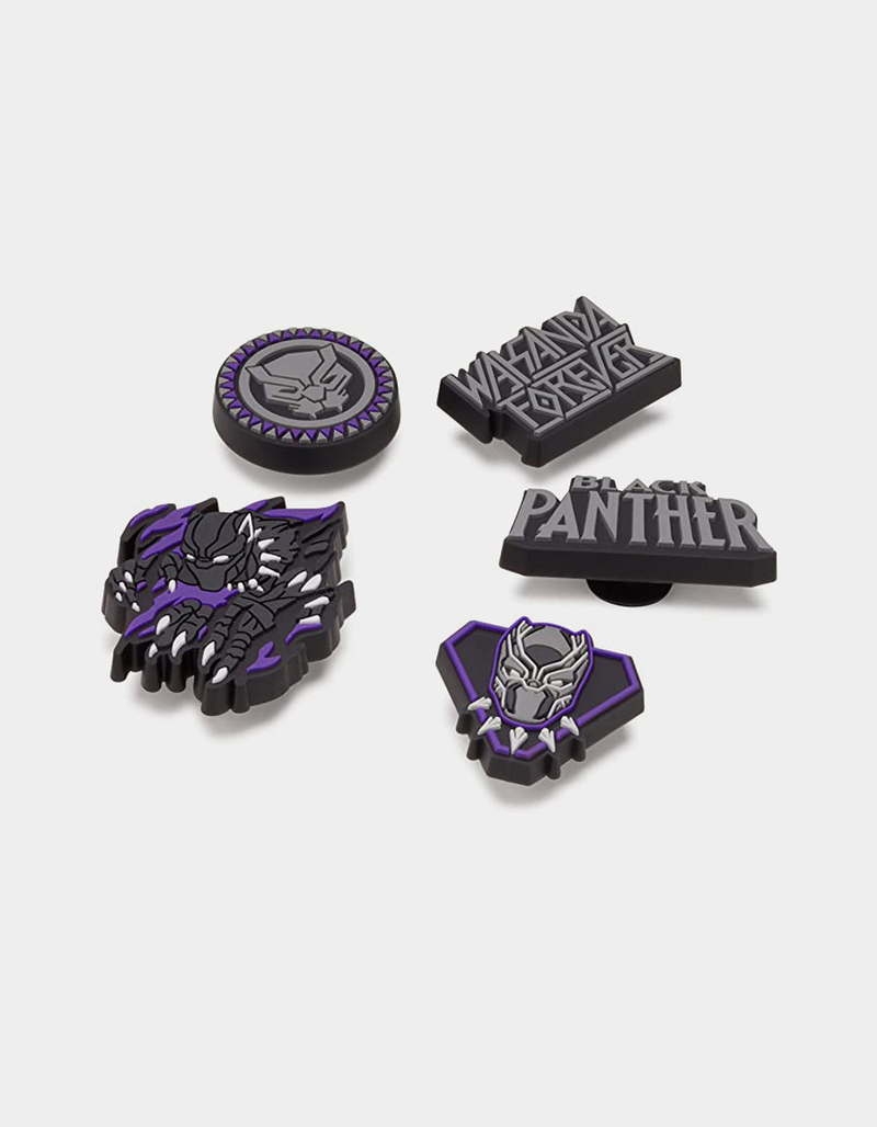 CROCS Black Panter 5-Pack Jibbitz Charms image number 0