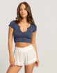 BDG Urban Outfitters Crinkle Lace Womens Shorts image number 1