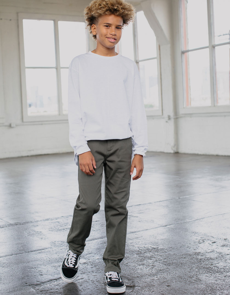 RSQ London Boys Ivy Skinny Stretch Chino Pants image number 0