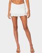 EDIKTED Adrianne Textured Knit Mini Skirt image number 1
