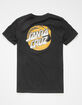 SANTA CRUZ Stipple Wave Dot Boys Tee image number 2