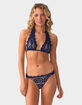PQ SWIM Pacific Lace Fanned Teeny Bikini Bottoms image number 1