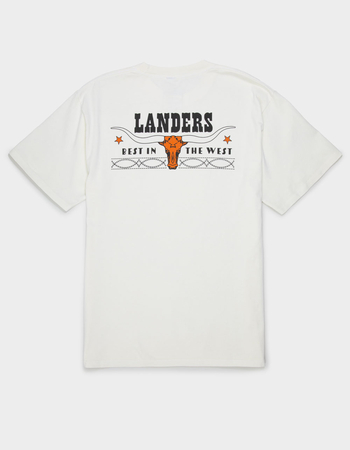 LANDERS SUPPLY HOUSE Best In The West Mens Tee Primary Image