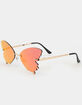 Butterfly Rimless Sunglasses image number 1