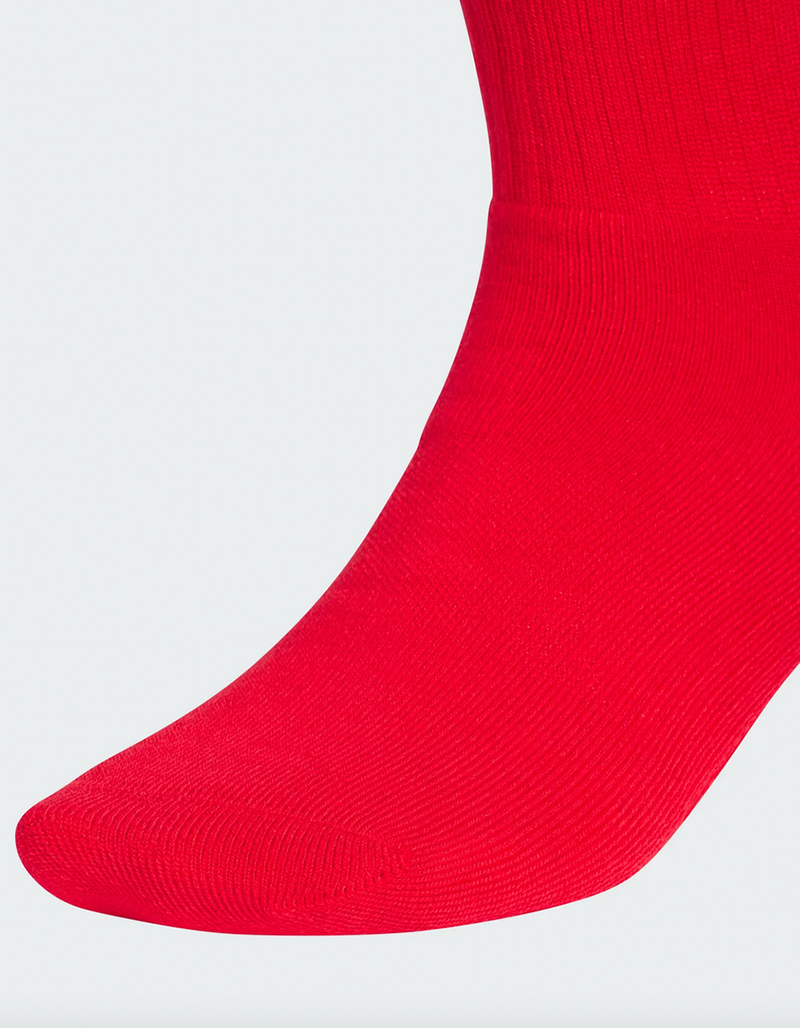 ADIDAS Originals 6 Pack Trefoil Mens Quarter Socks image number 2