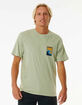 RIP CURL SWC Blazing Tubes Mens Tee image number 1