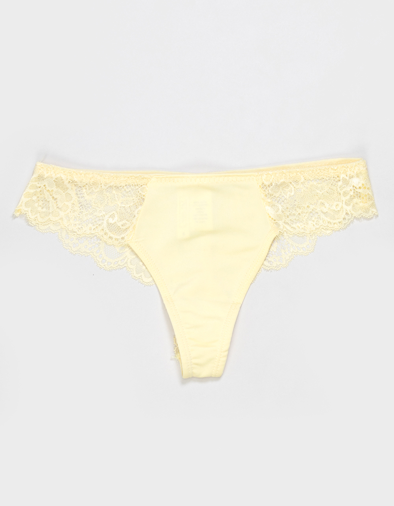 FULL TILT Micro Lace Thong image number 0