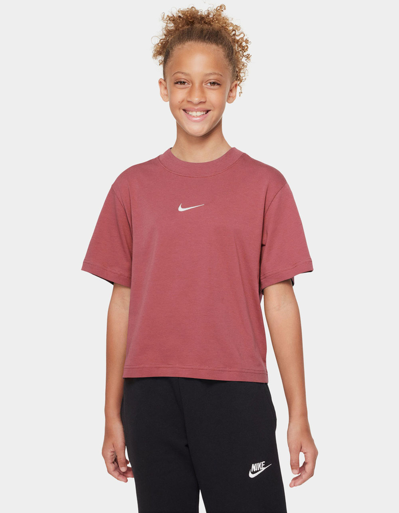 NIKE Essentials Girls Boxy Tee image number 2
