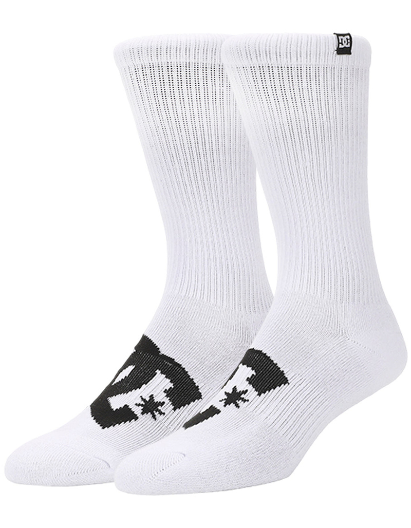 DC SHOES Logo 6 Pack Mens Crew Socks image number 1