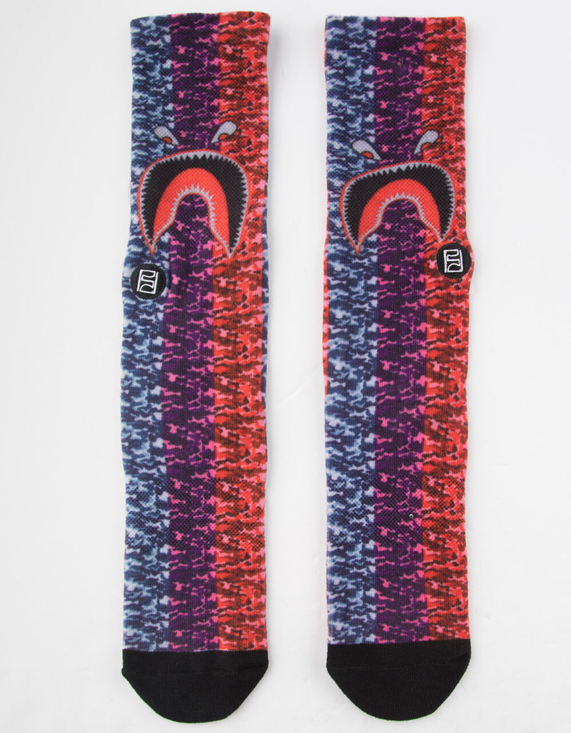 PSD Multi Warface Mens Crew Socks image number 0