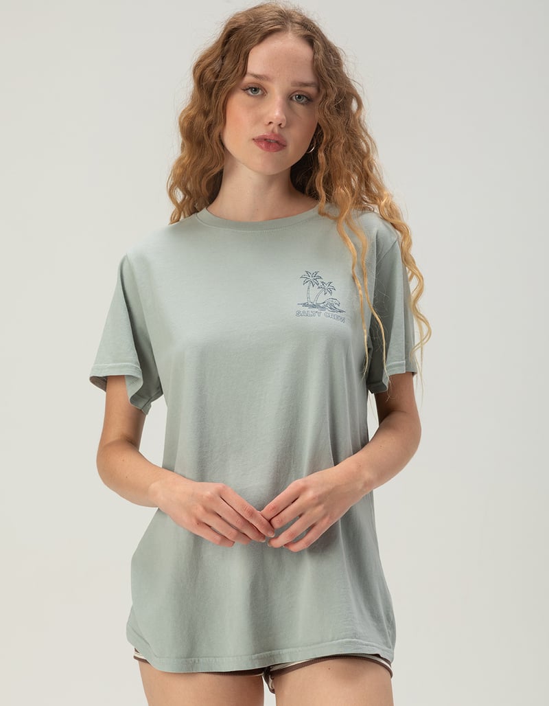 SALTY CREW Island Wave Womens Boyfriend Tee image number 1