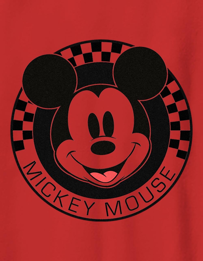 DISNEY Mickey Mouse Checkered Unisex Kids Tee RED Tillys
