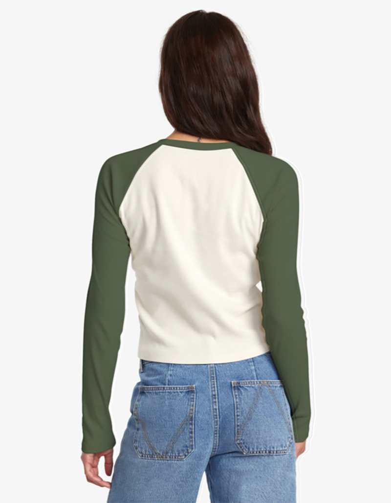 RVCA Classic Raglan Womens Long Sleeve Tee image number 1