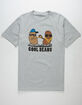 ELDON Cool Beans Heather Gray Mens T-Shirt image number 1