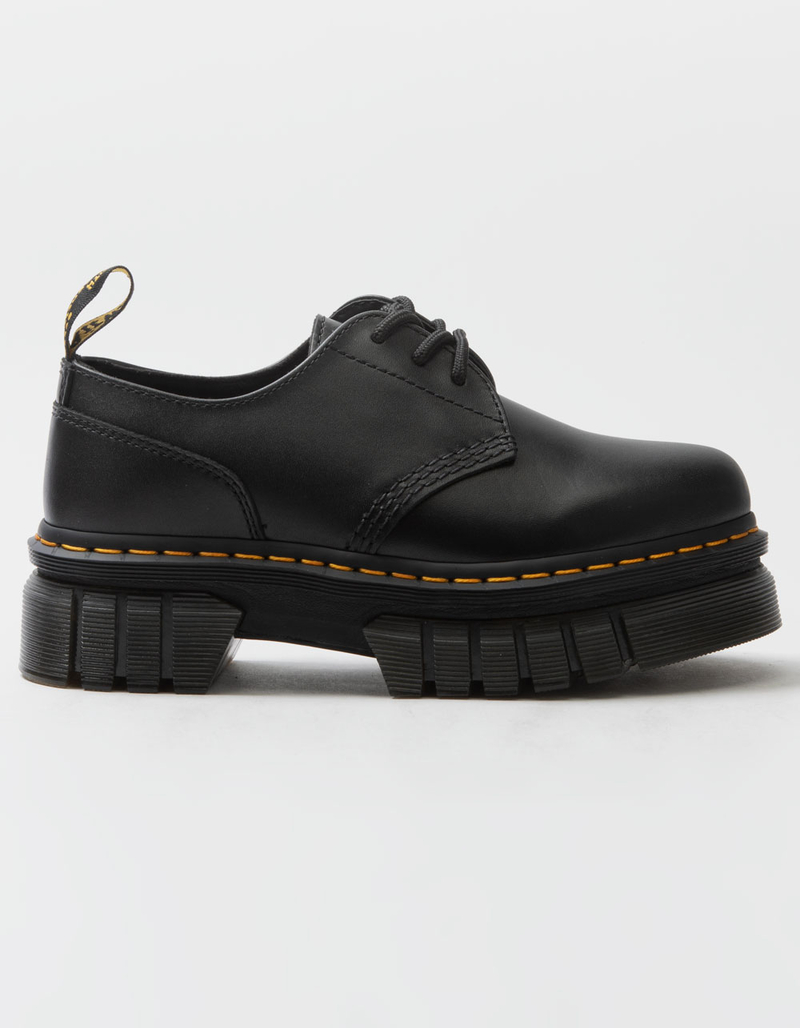 DR. MARTENS Audrick Womens Leather Oxford Platform Shoes image number 1