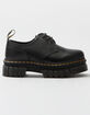 DR. MARTENS Audrick Womens Leather Oxford Platform Shoes image number 2