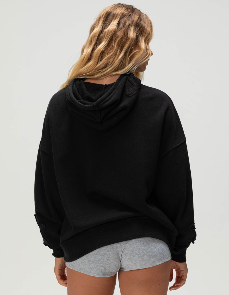 FULL TILT Cross Applique Womens Hoodie image number 3