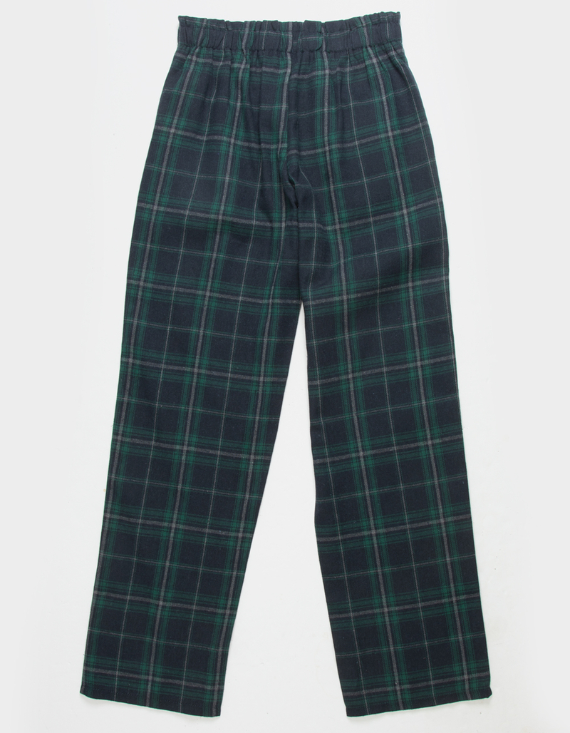 RSQ Girls Plaid Flannel Pants image number 2