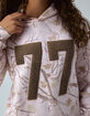 FULL TILT 77 Patch Camo Girls Hoodie image number 3