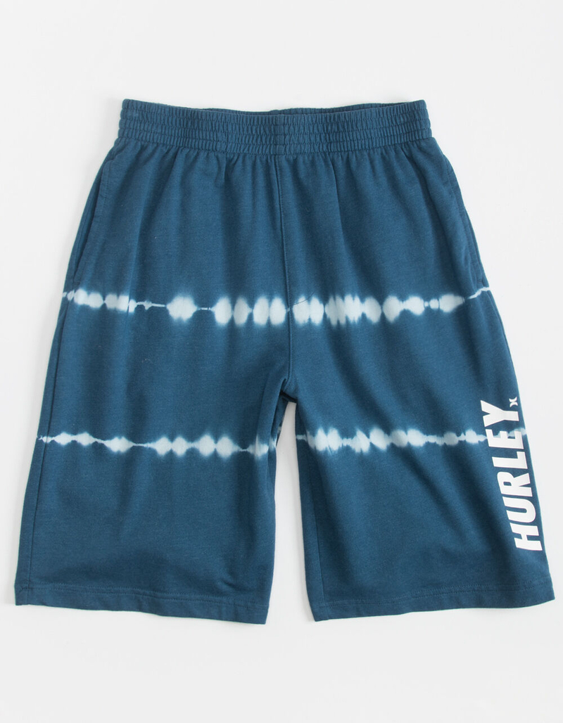 HURLEY Tie Dye Boys Sweat Shorts image number 0
