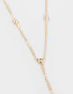 FULL TILT Rhinestone Lariat Necklace image number 3