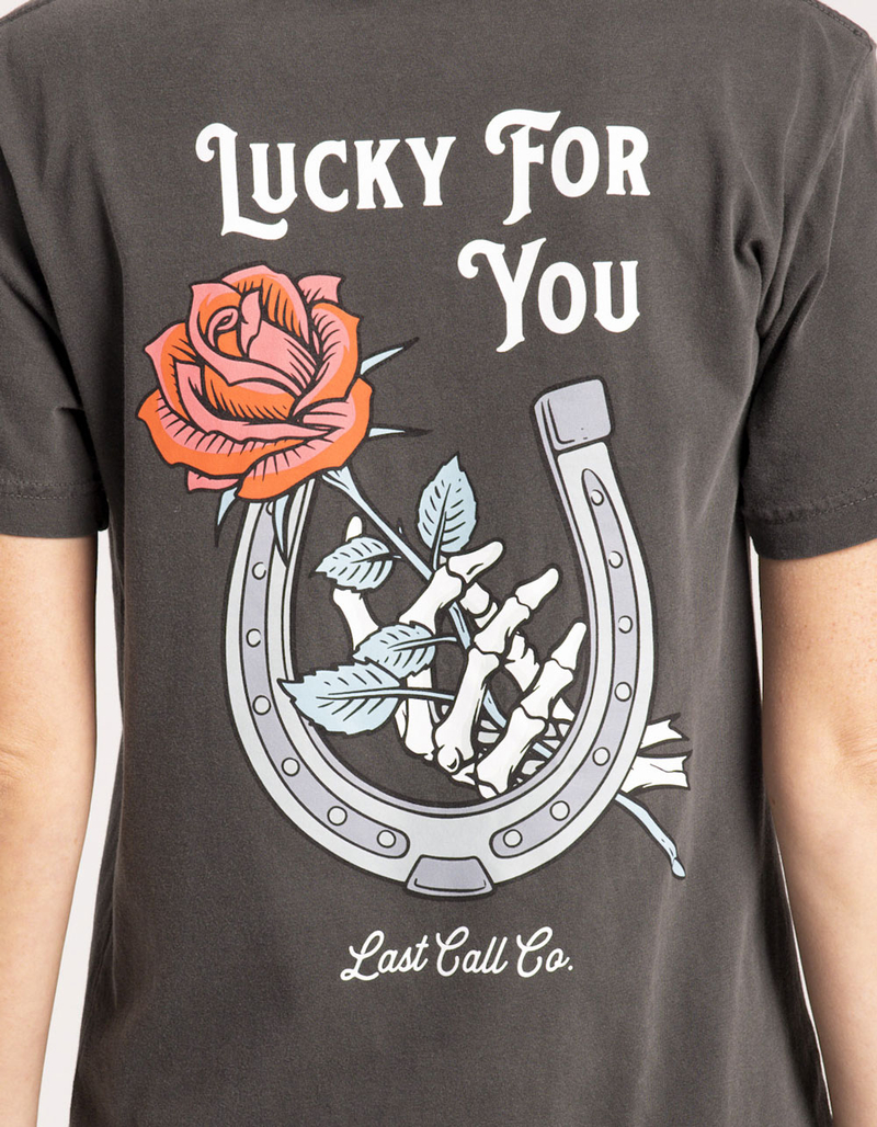 LAST CALL CO. Lucky For You Womens Tee image number 3