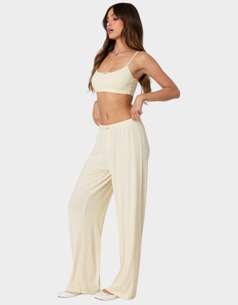 EDIKTED Lilou Pointelle Pants image number 1