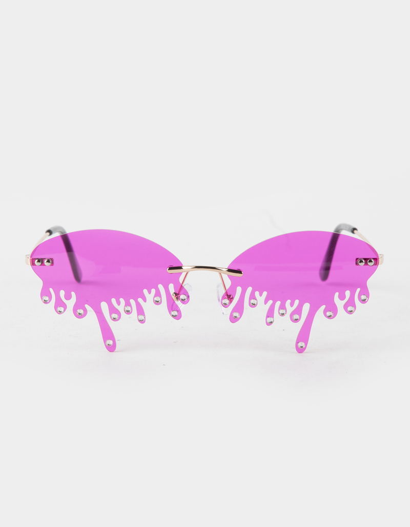 RSQ Sparkle Cloud Drip Sunglasses image number 1