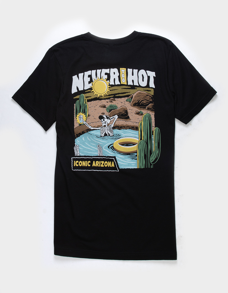 ICONIC ARIZONA Never Too Hot Mens Tee image number 0