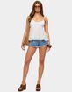 EDIKTED Zephyr Crochet Babydoll Top image number 5