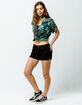 O'NEILL Cody Black Womens Ripped Denim Shorts image number 4