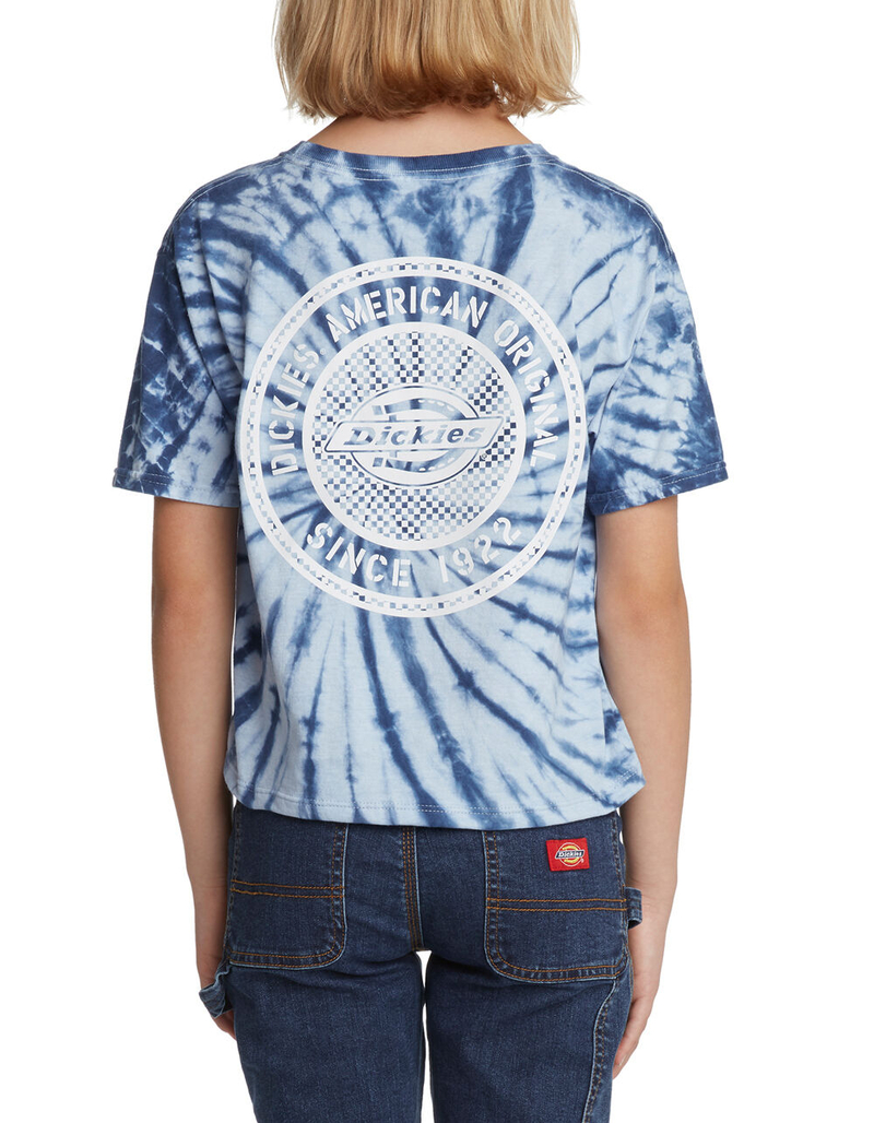 DICKIES Tie Dye Icon Check Girls Tee image number 4
