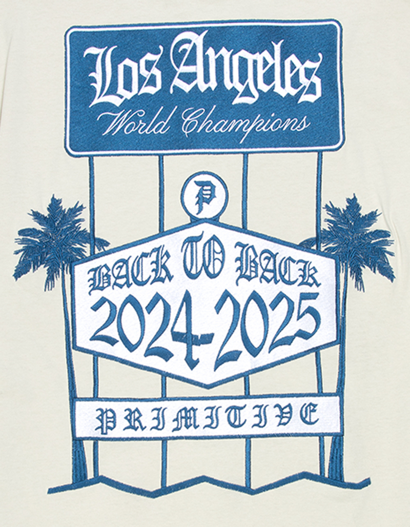 PRIMITIVE Score Mens Heavyweight Embroidered Tee image number 2