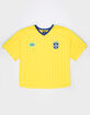 RSQ Mens Brazil Baggy Crop Soccer Jersey image number 5