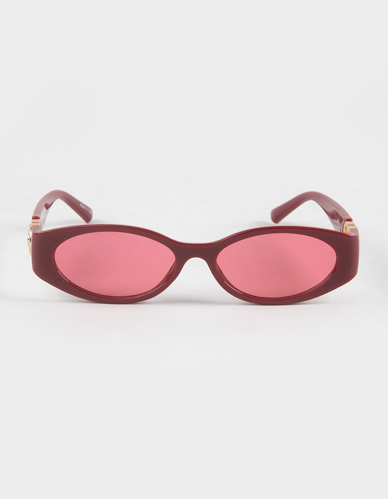 RSQ Bejeweled Plastic Sunglasses image number 1