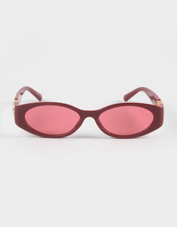 RSQ Bejeweled Plastic Sunglasses Alternative Image