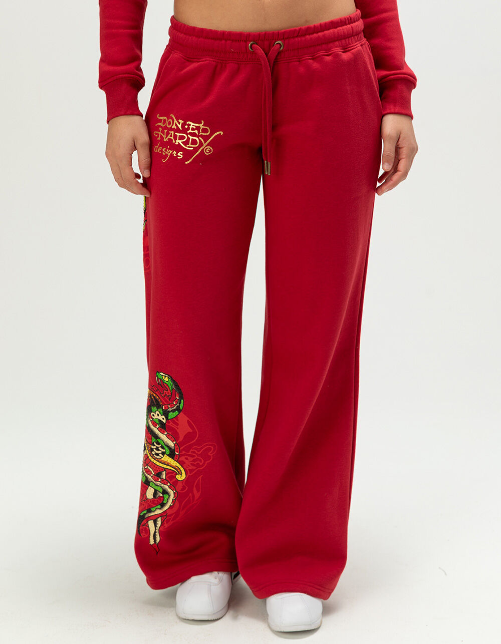 theredthread layered sweat pants lace Bottoms – The Red Thread