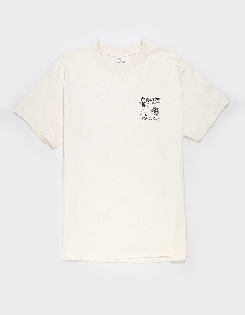 BRIXTON On Draft Mens Tee image number 2