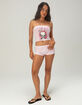 ED HARDY Pink Flame Womens Tube Top image number 2