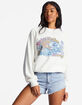 BILLABONG Here We Go Womens Crewneck Sweatshirt image number 1