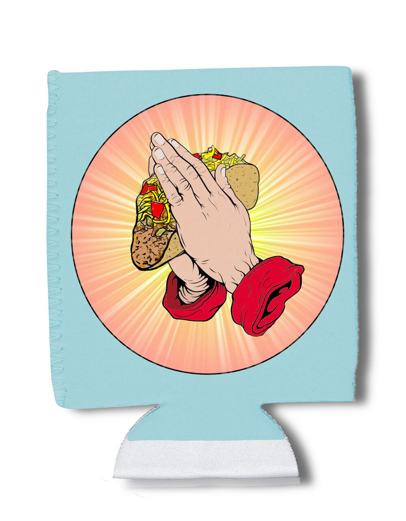Holy Tacos Koozie Drink Sleeve image number 1