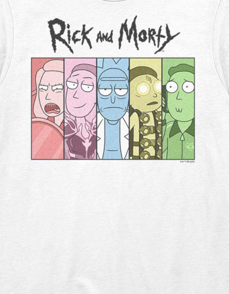 RICK AND MORTY Sci-Fi Fam Unisex Tee image number 1