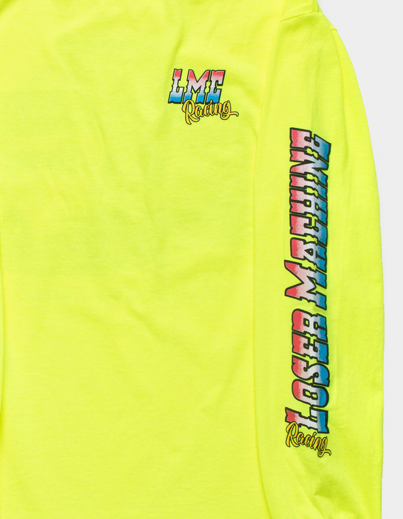 LOSER MACHINE Nitrous Oxide Mens Neon Yellow T-Shirt image number 2