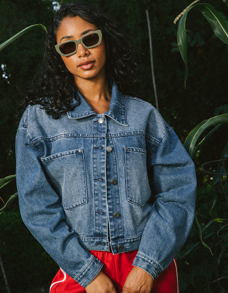 RSQ Womens Denim Jacket image number 0