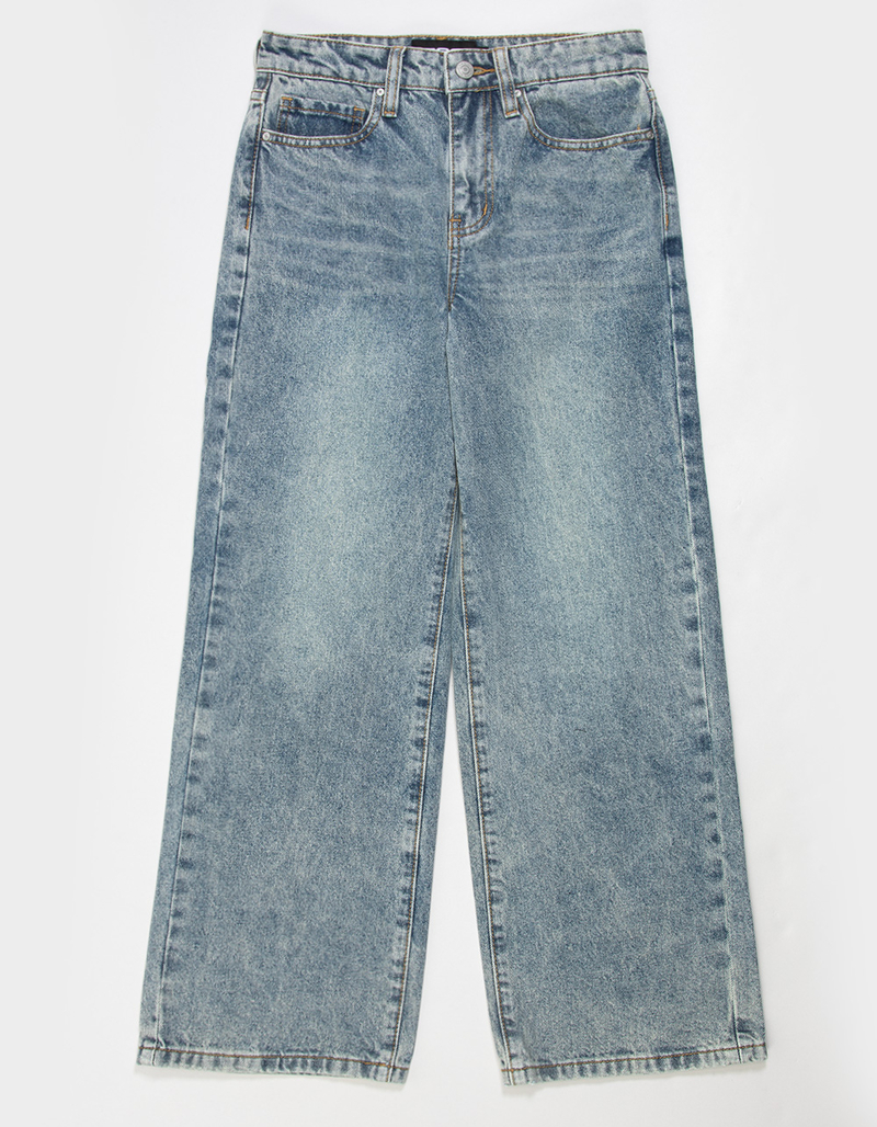 RSQ Boys Embroidered Extra Baggy Jeans image number 2