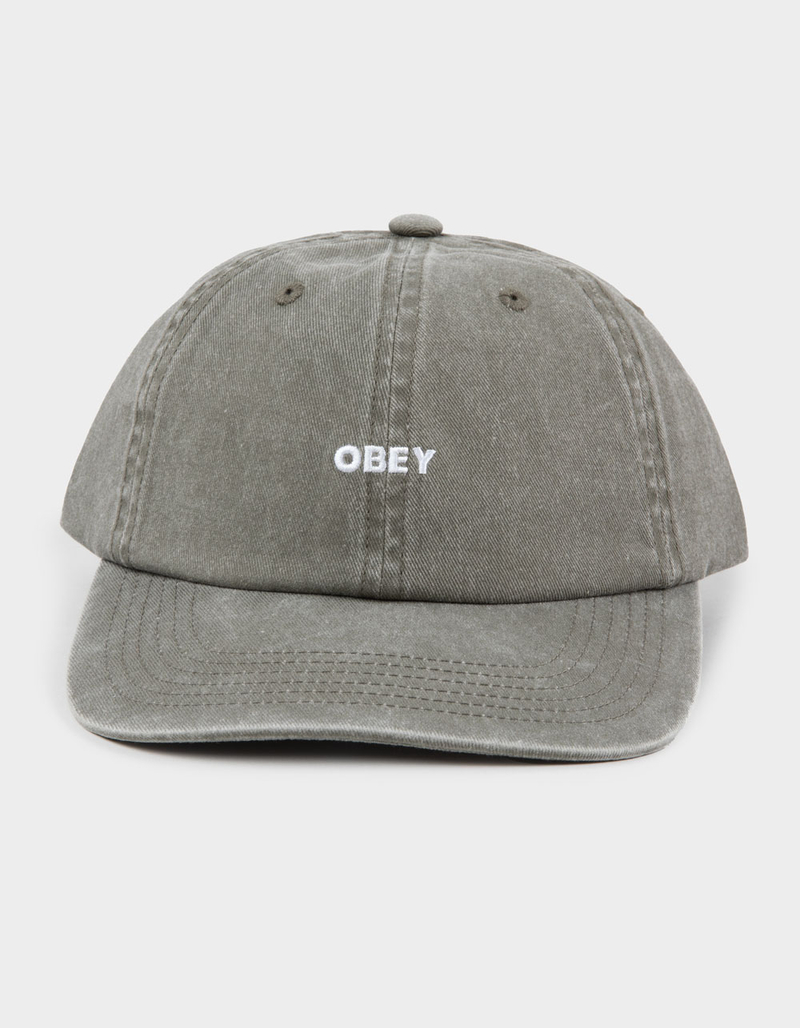 OBEY Pigment Bold 6 Panel Strapback Hat image number 1