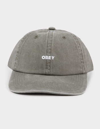OBEY Pigment Bold 6 Panel Strapback Hat Alternative Image