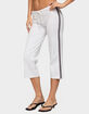 EDIKTED Milene Contrast Terry Capri Pants image number 2