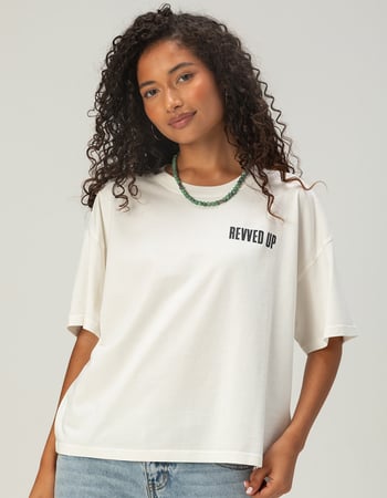 BRIXTON Revved Up Womens Boxy Tee Alternative Image